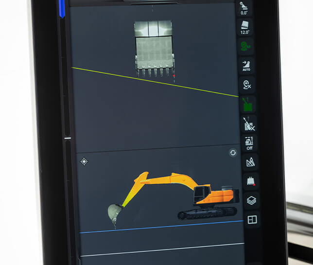 Machine Guidance 2D und Smart Control 2D