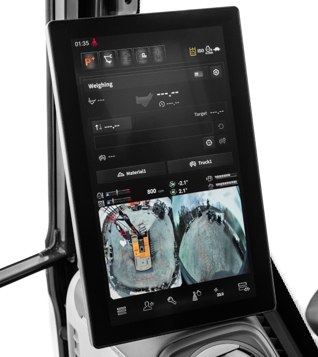 Hochauflösender 12,8-Zoll-Monitor